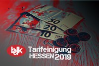 Tarifabschluss in Hessen mit Laufzeit 1.3.19 bis 30.9.21