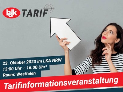 Tarifveranstaltung BDK NRW geht in die nächste Runde Tarifveranstaltung BDK NRW geht in die nächste Runde