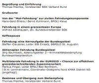 Tatort Deutschland -Fahndungsräume / Fachtagung in Kleve