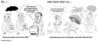 Verfall von Mehrarbeit bei der Kripo NRW verhindern! Verfall von Mehrarbeit bei der Kripo NRW verhindern!