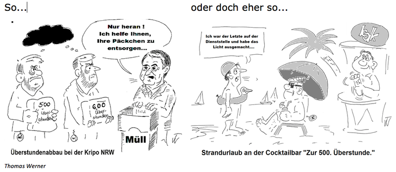 Verfall von Mehrarbeit bei der Kripo NRW verhindern! Verfall von Mehrarbeit bei der Kripo NRW verhindern!
