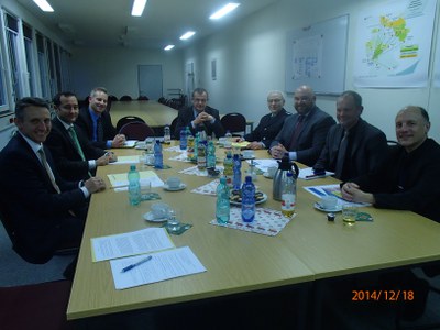 Vorweihnachtliche Gesprächsrunde im Präsidium Vorweihnachtliche Gesprächsrunde im Präsidium