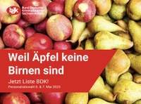 Weil Äpfel keine Birnen sind