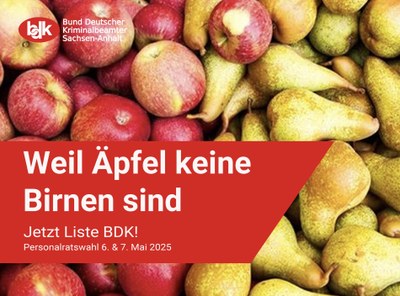Weil Äpfel keine Birnen sind