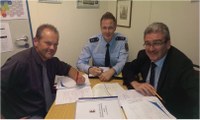 Weitere Gespräche im Bundespolizeipräsidium    