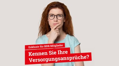 „Wie sieht es mit meiner Versorgung im Alter aus?“ – Kennen Sie Ihre Versorgungsansprüche?