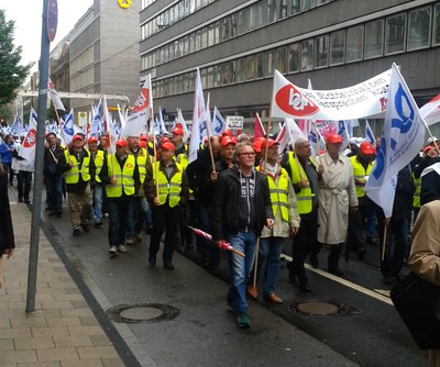 Wir waren dabei - Großdemonstration von DBB und DGB in Düsseldorf Wir waren dabei - Großdemonstration von DBB und DGB in Düsseldorf