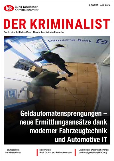 DER KRIMINALIST 3-4/2024 DER KRIMINALIST 3-4/2024