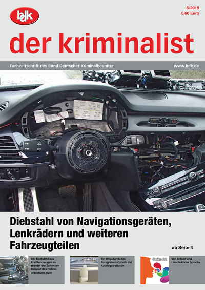 der kriminalist 05-2018