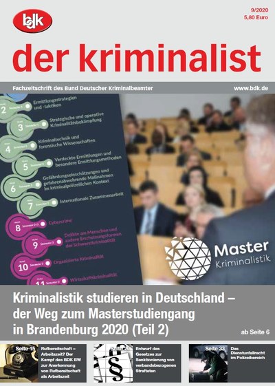 der kriminalist 09-2020