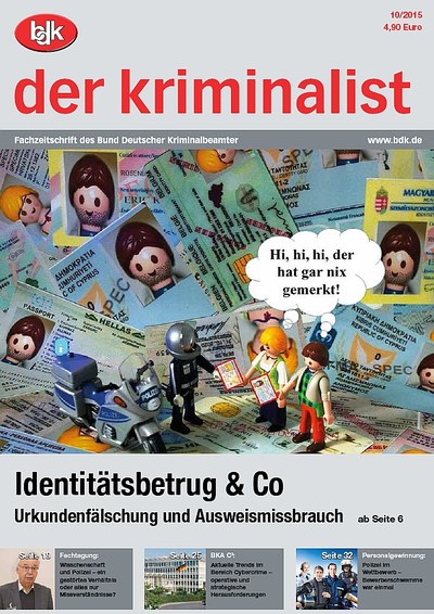 "der kriminalist" 10/2015 "der kriminalist" 10/2015