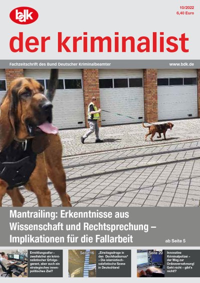 der kriminalist 10-2022 der kriminalist 10-2022