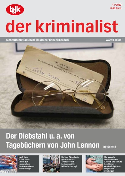 der kriminalist 11-2022 der kriminalist 11-2022