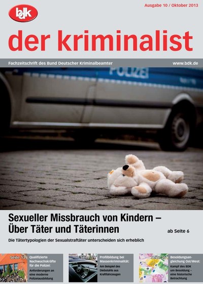"der kriminalist" 10/2013 "der kriminalist" 10/2013
