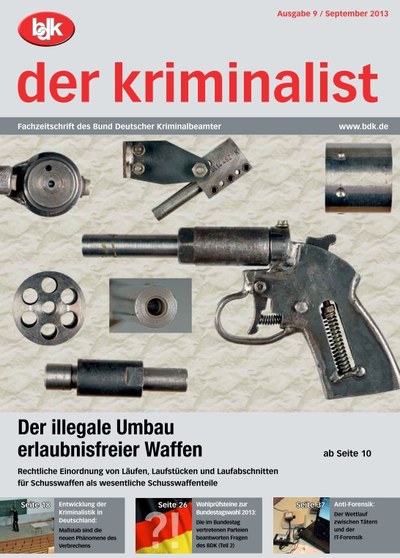 "der kriminalist" 9/2013 "der kriminalist" 9/2013