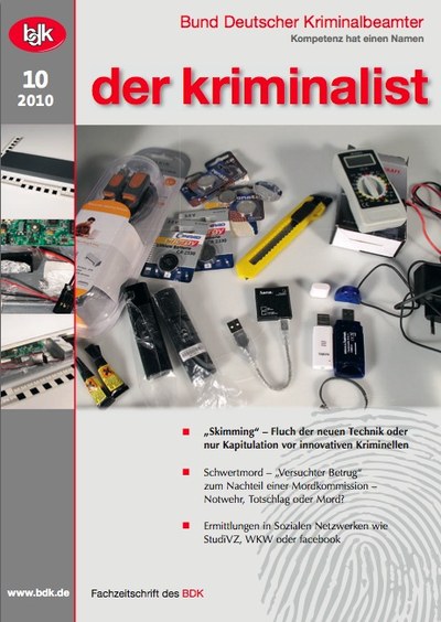 "der kriminalist" 10/2010 "der kriminalist" 10/2010