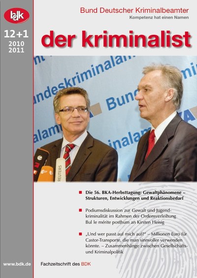 "der kriminalist 12/2010 + 1/2011 "der kriminalist 12/2010 + 1/2011