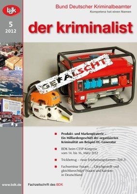 "der kriminalist" 5/2012 "der kriminalist" 5/2012