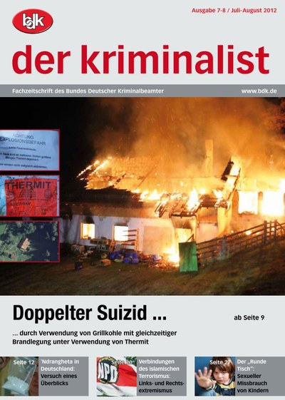 "der kriminalist" 7-8/2012 (Doppelausgabe) "der kriminalist" 7-8/2012 (Doppelausgabe)