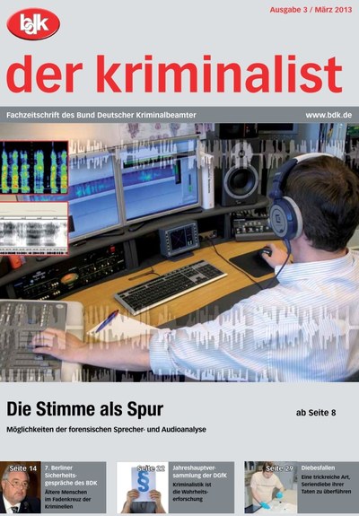 "der kriminalist" 3/2013 "der kriminalist" 3/2013