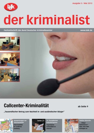 "der kriminalist" 5/2013 "der kriminalist" 5/2013