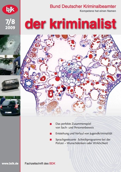 "der kriminalist" 7-8/2009 "der kriminalist" 7-8/2009