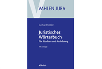 Juristisches Wörterbuch