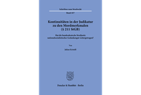 Kontinuitäten in der Judikatur zu den Mordmerkmalen (§ 211 StGB)