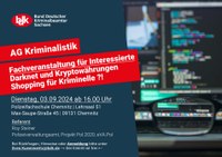 AG Kriminalistik - Darknet und Kryptowährungen