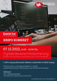 KRIPO KONKRET - Digitale Beweismittelsicherung