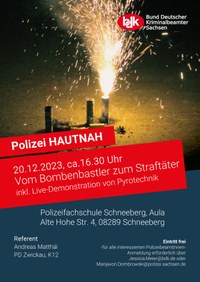 Polizei HAUTNAH - Vom Bombenbastler zum Straftäter